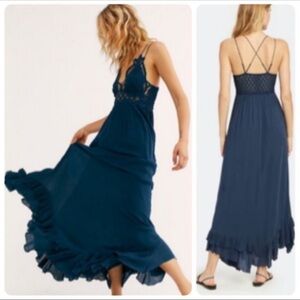 Free People ADELLA MAXI SLIP DRESS
